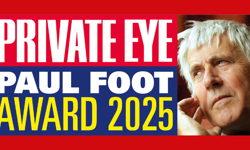 Award shortlist announced