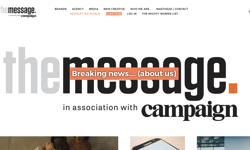 Campaign acquires The Message