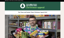 The Times and Sunday Times announce their Christmas Appeal