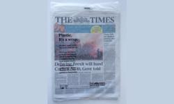 The Times moves to biodegradable wrapping