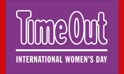 Time Out changes logo purple for International Women’s Day